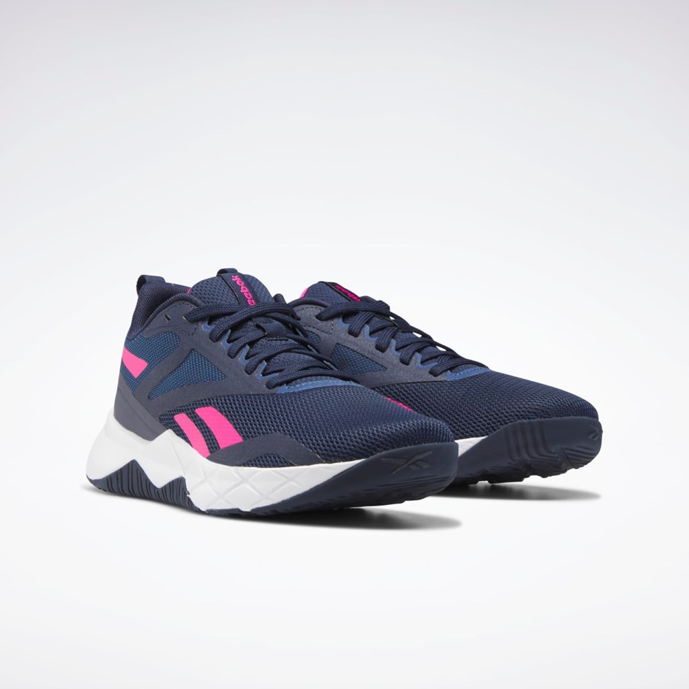 Reebok NFX Tréningová Shoes Námornícka Modrá Modre Ruzove | DHPZM6182