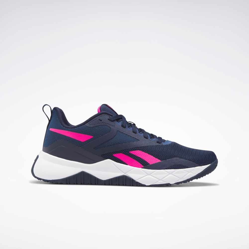 Reebok NFX Tréningová Shoes Námornícka Modrá Modre Ruzove | DHPZM6182