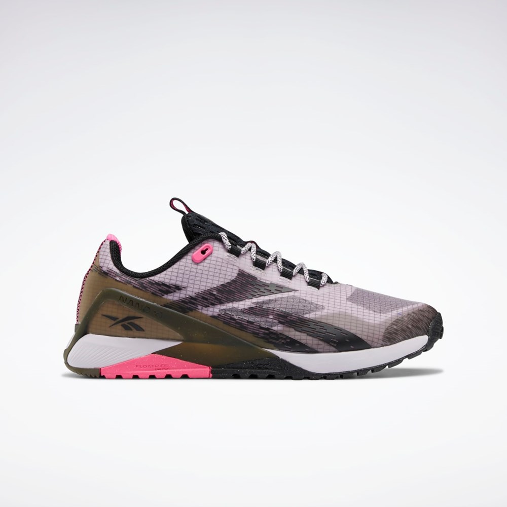 Reebok Nano X1 Adventure Shoes Čierne Ruzove | JUBDI6314