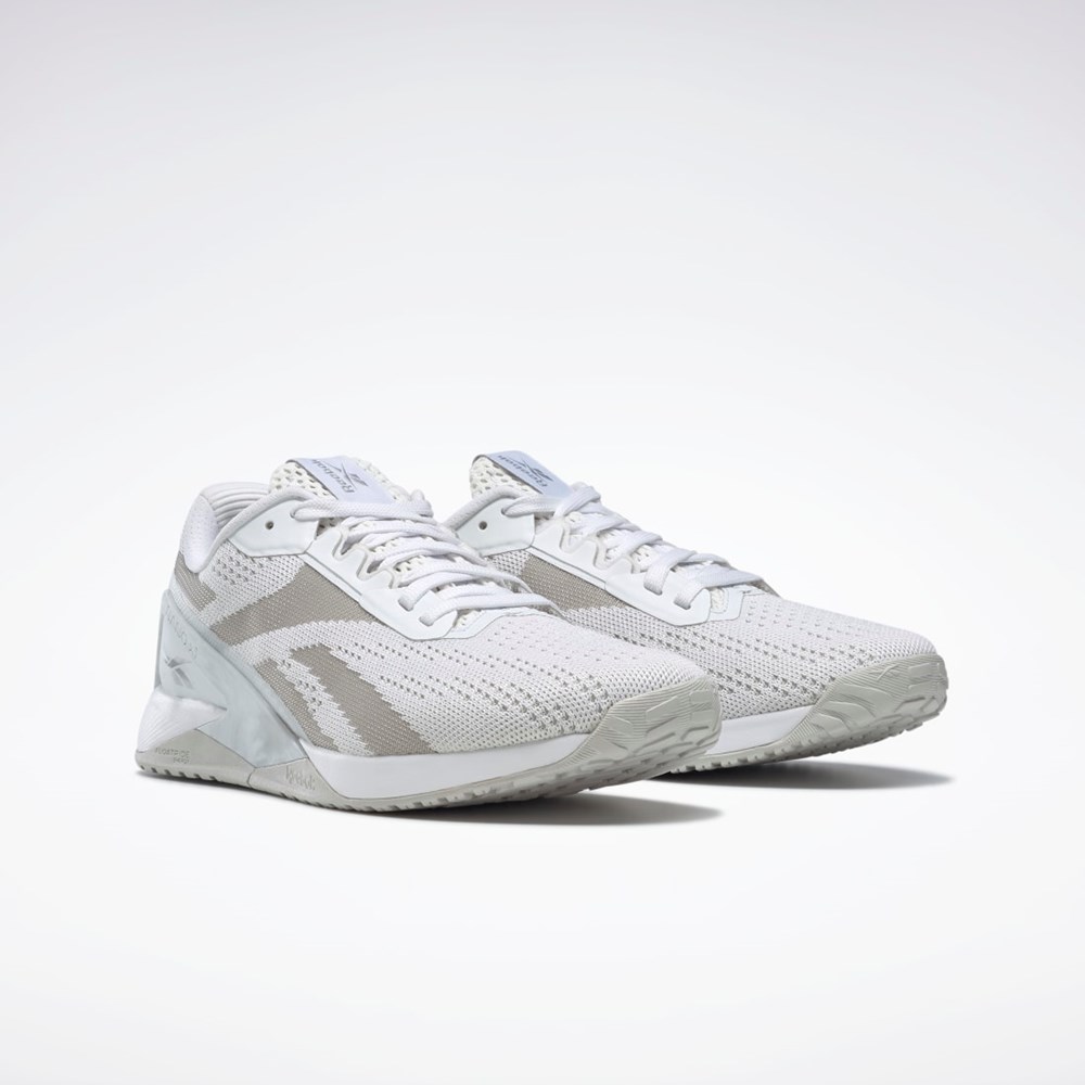 Reebok Nano X1 Tréningová Shoes Biele Biele Siva | DKQOW9620