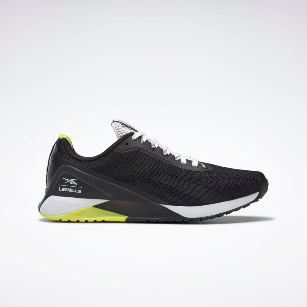 Reebok Nano X1 Tréningová Shoes Les Mills® Čierne Biele Žlté | UPTOF0749