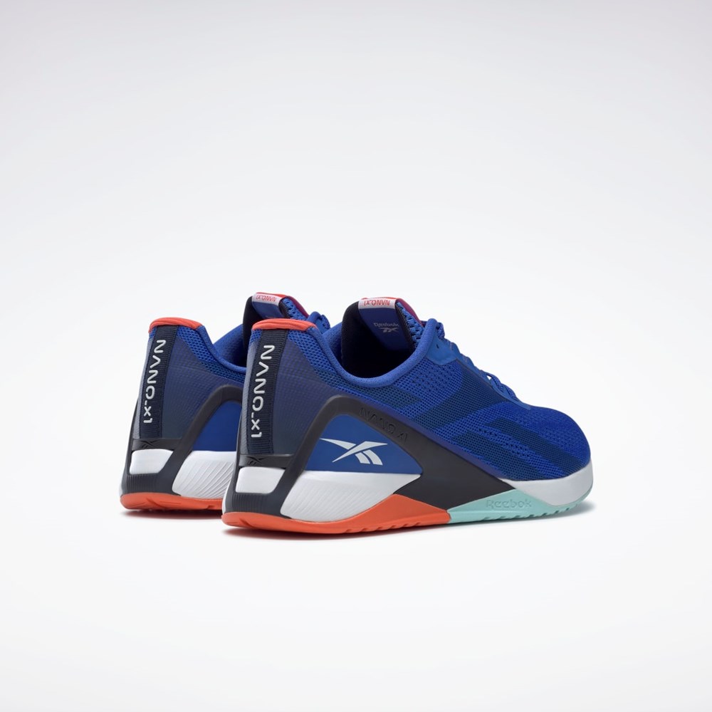 Reebok Nano X1 Tréningová Shoes Modre Červené Námornícka Modrá | QDHFE3196