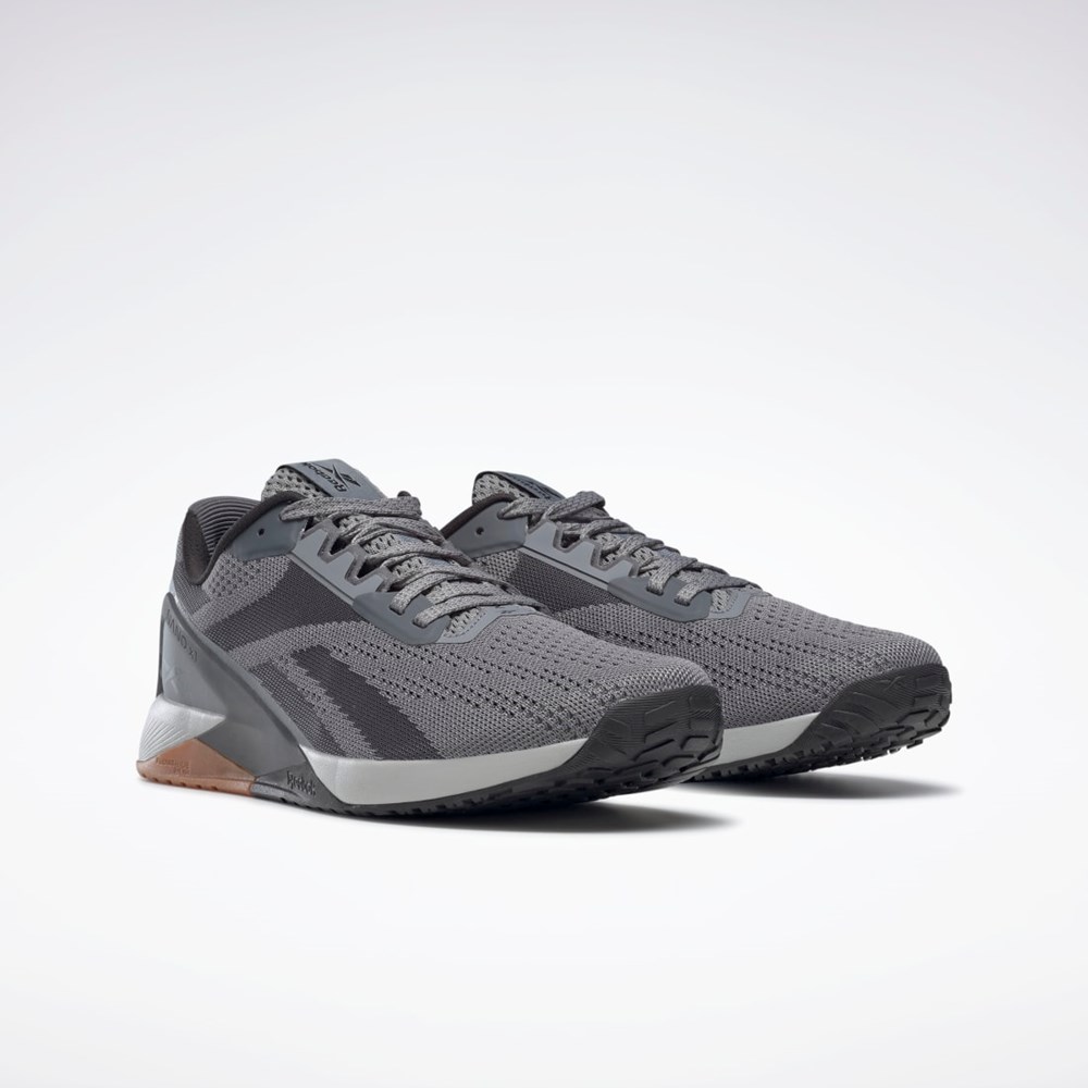 Reebok Nano X1 Tréningová Shoes Siva Siva Čierne | POEYH1782