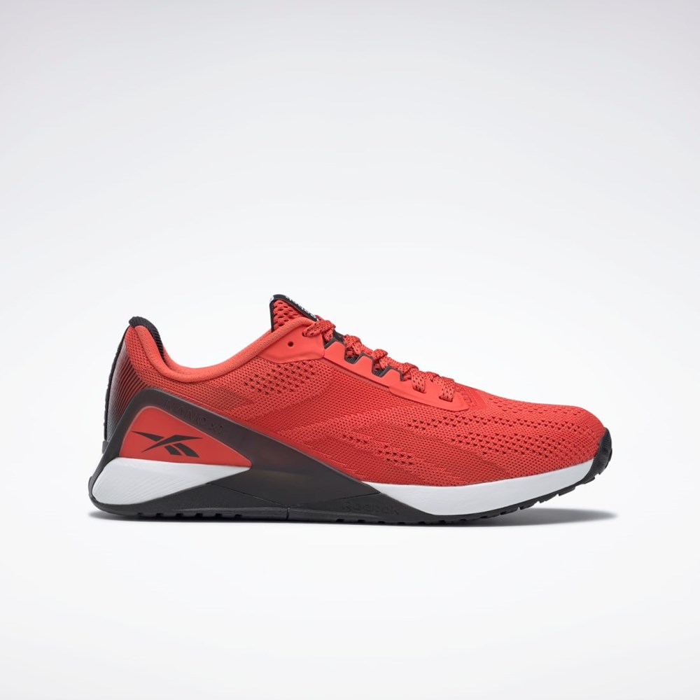 Reebok Nano X1 Tréningová Shoes Červené Biele Čierne | DPZSB6278