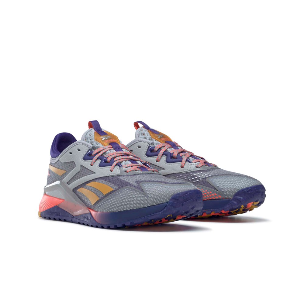 Reebok Nano X2 TR Adventure Tréningová Shoes Siva Nachový Oranžové | DPRMF4571