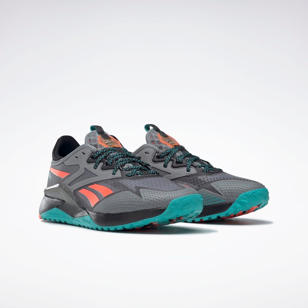 Reebok Nano X2 TR Adventure Tréningová Shoes Siva Čierne | IXJBH0463