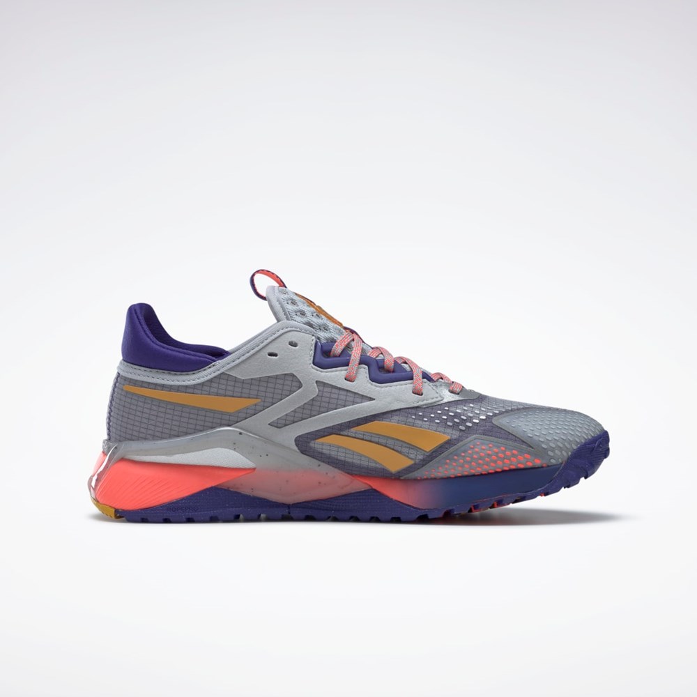 Reebok Nano X2 TR Adventure Tréningová Shoes Siva Nachový Oranžové | PLRYK2736