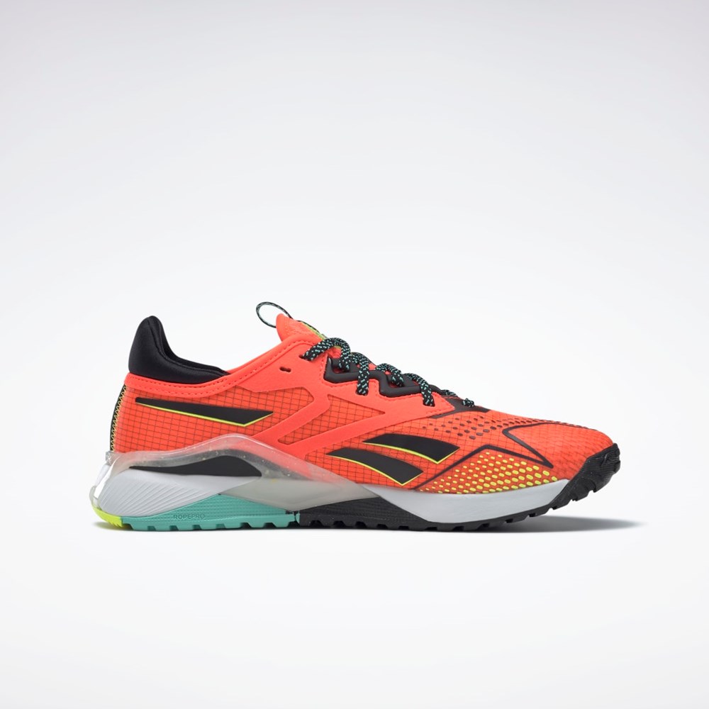 Reebok Nano X2 TR Adventure Tréningová Shoes Oranžové Čierne Žlté | ZHLKP8301