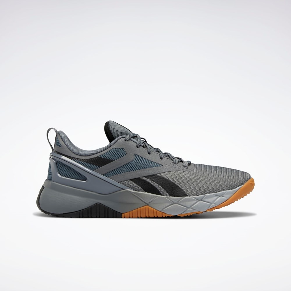 Reebok Nanoflex Parafit TR Shoes Siva Čierne | JPOBU1748