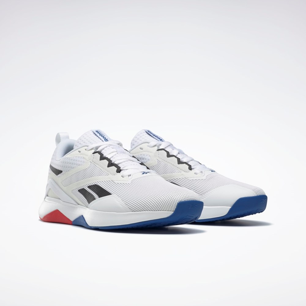 Reebok Nanoflex TR 2.0 Tréningová Shoes Biele Siva Čierne | DQNCO8945