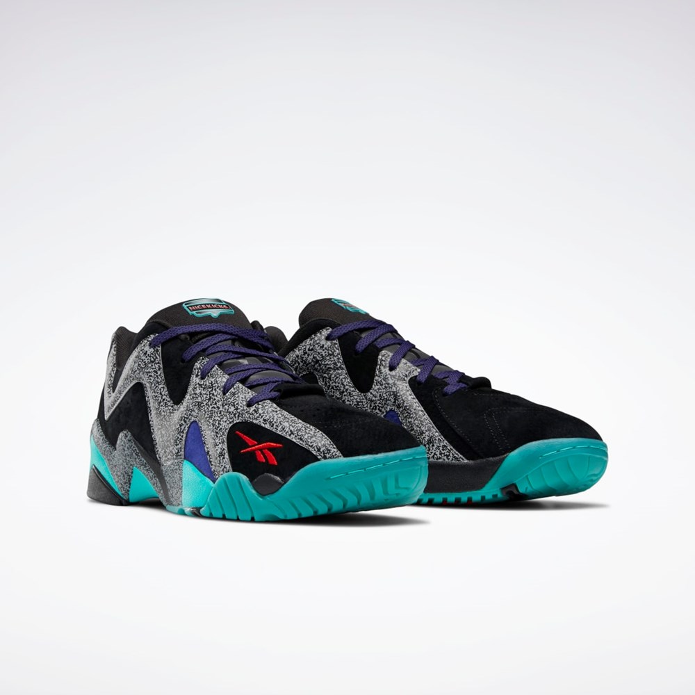 Reebok Nice Kicks Kamikaze II Low Basketball Shoes Čierne Červené Siva | JIWKX3569