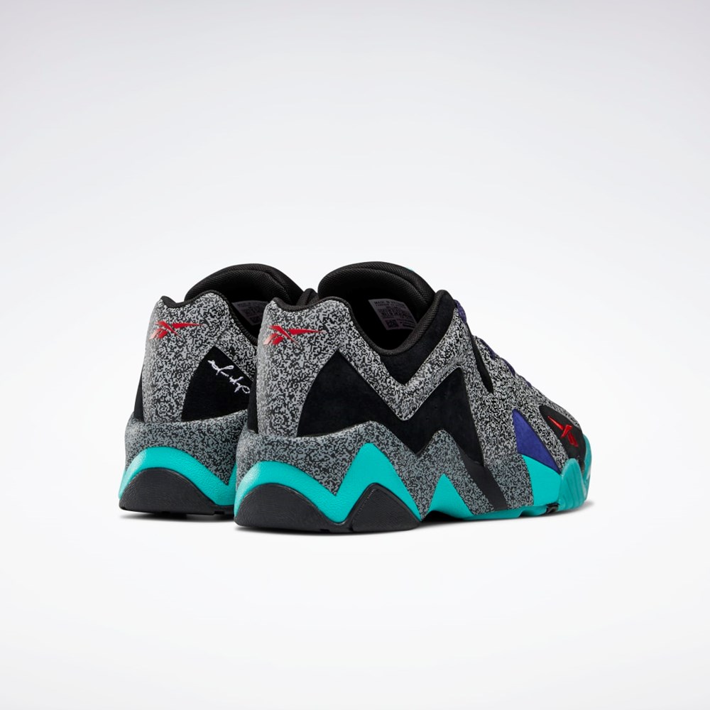 Reebok Nice Kicks Kamikaze II Low Basketball Shoes Čierne Červené Siva | JIWKX3569