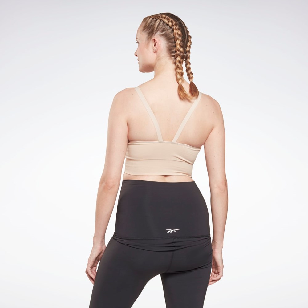 Reebok Nursing Sports Bra Soft Ecru | BRQWN8136