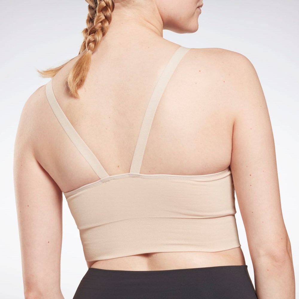 Reebok Nursing Sports Bra Soft Ecru | BRQWN8136