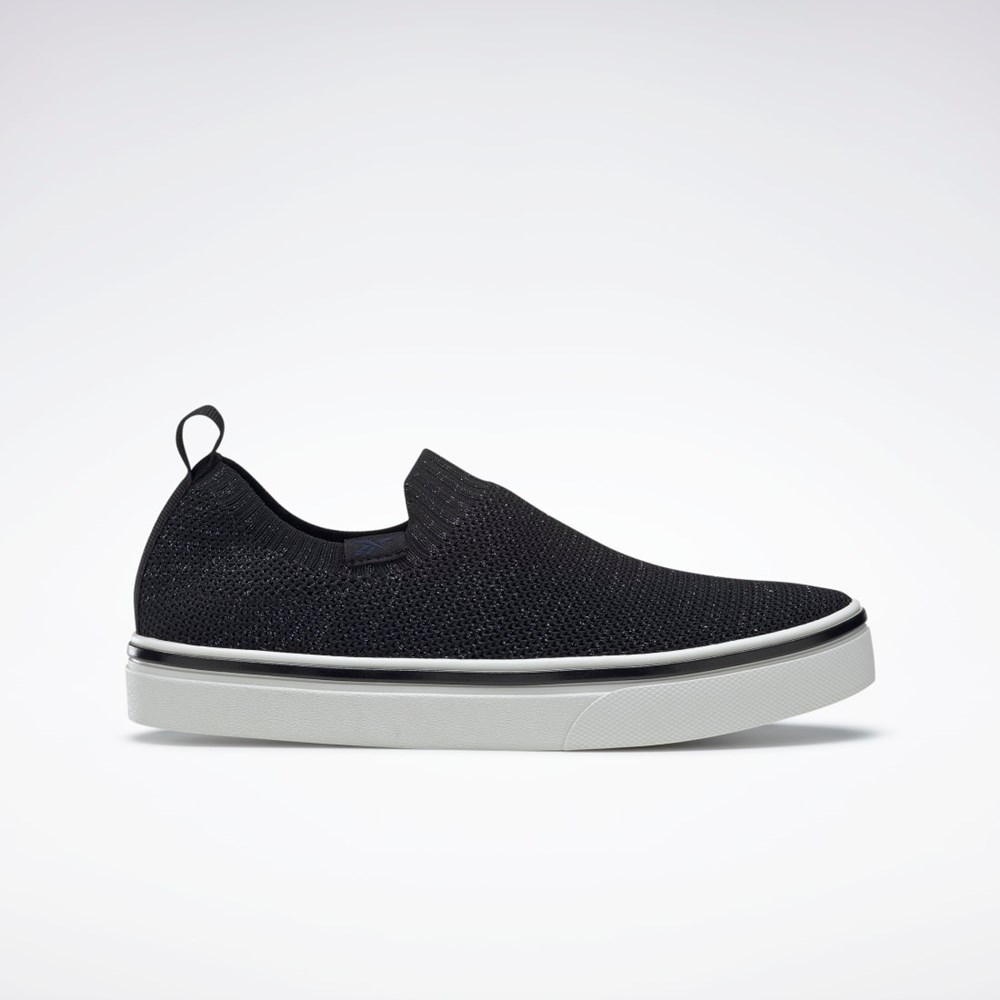 Reebok OnLux Slip-On Shoes Čierne Siva Biele | HNIXP6493