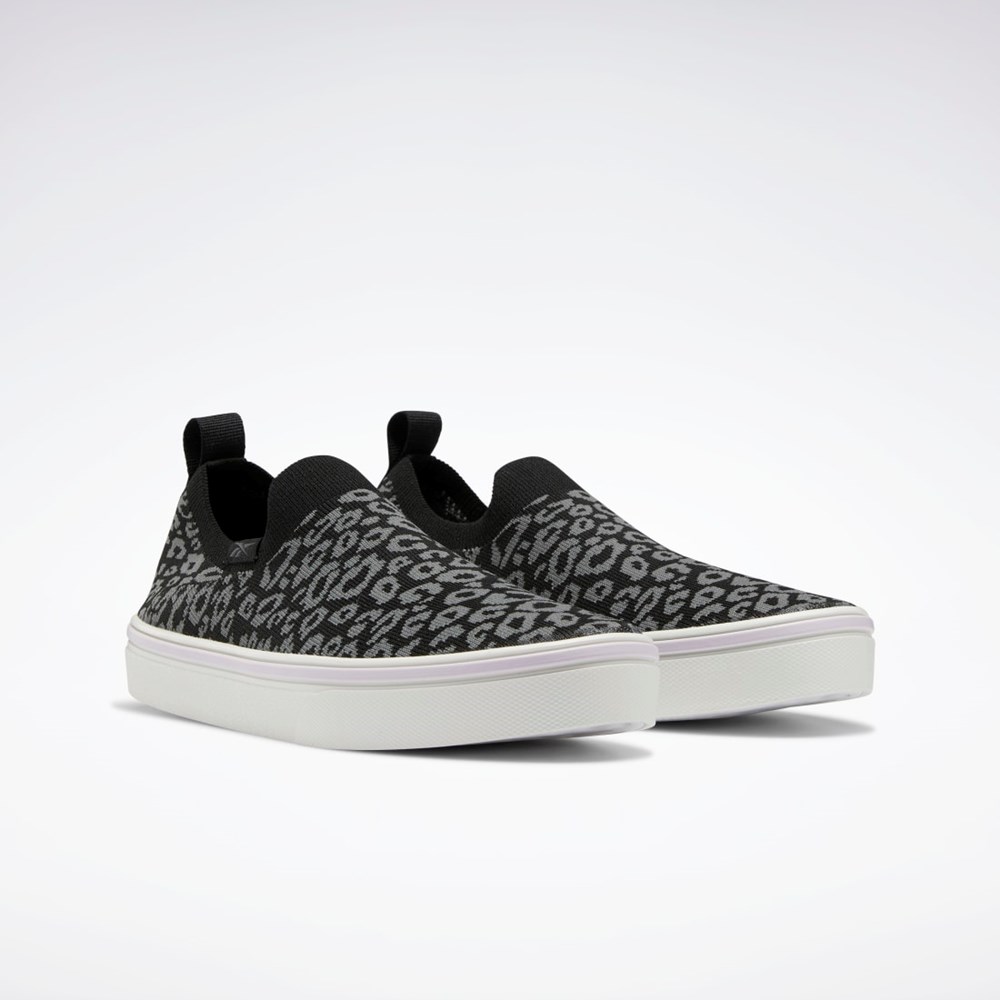 Reebok OnLux Slip-On Vychadzkove Shoes Čierne Siva | OJBDH0845