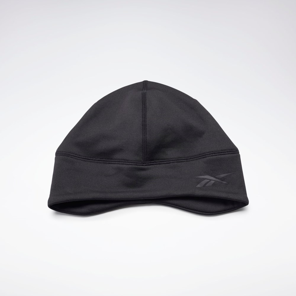 Reebok One Series Bežecké Beanie Čierne | KNXAR0239