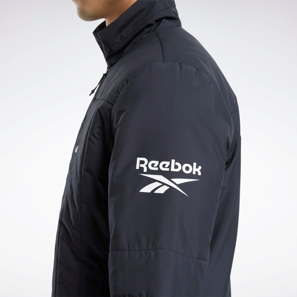 Reebok Outerwear Light Polstrované Jacket Čierne | YNGWS7329