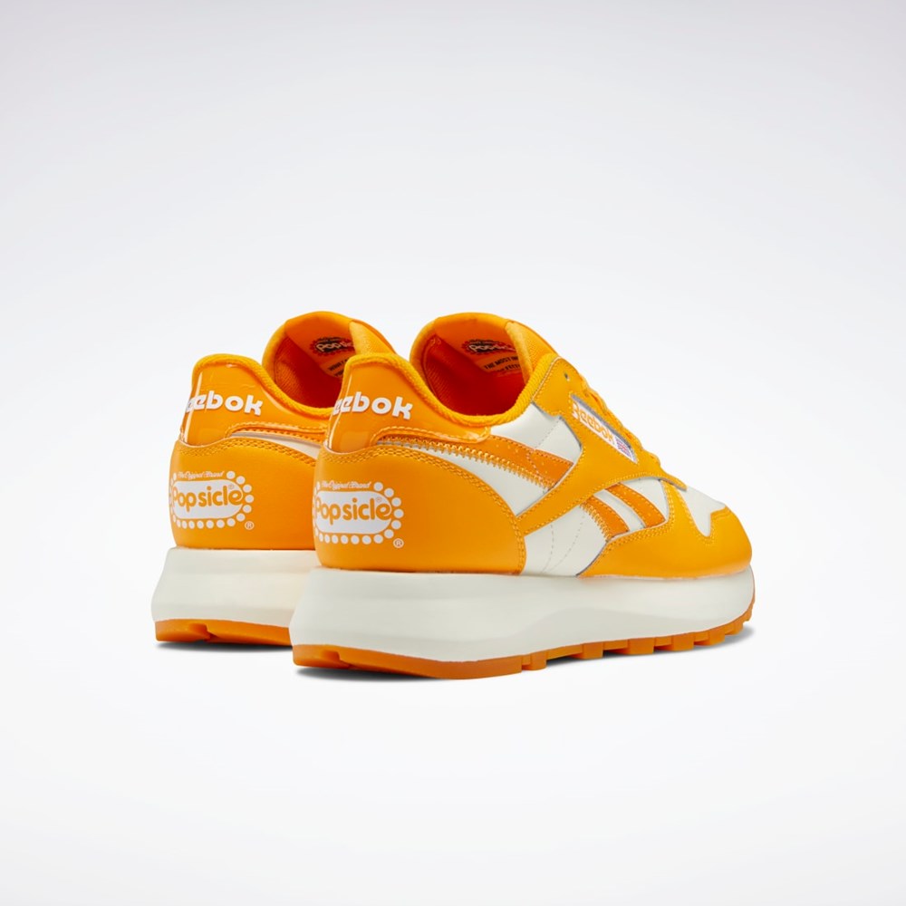 Reebok Popsicle Classic Leather SP Shoes Semi Fire Spark / Chalk / Semi Fire Spark | CXVKG9523