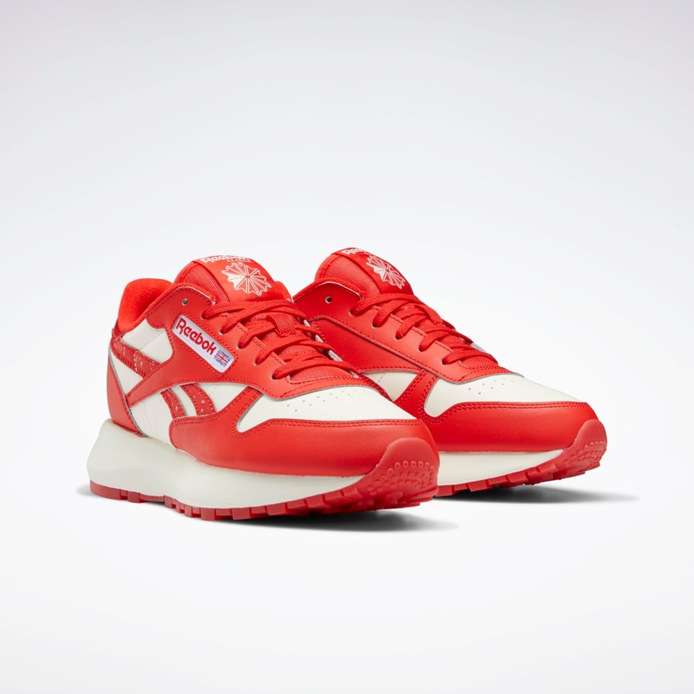 Reebok Popsicle Classic Leather SP Shoes Červené Červené | JFSYQ1023