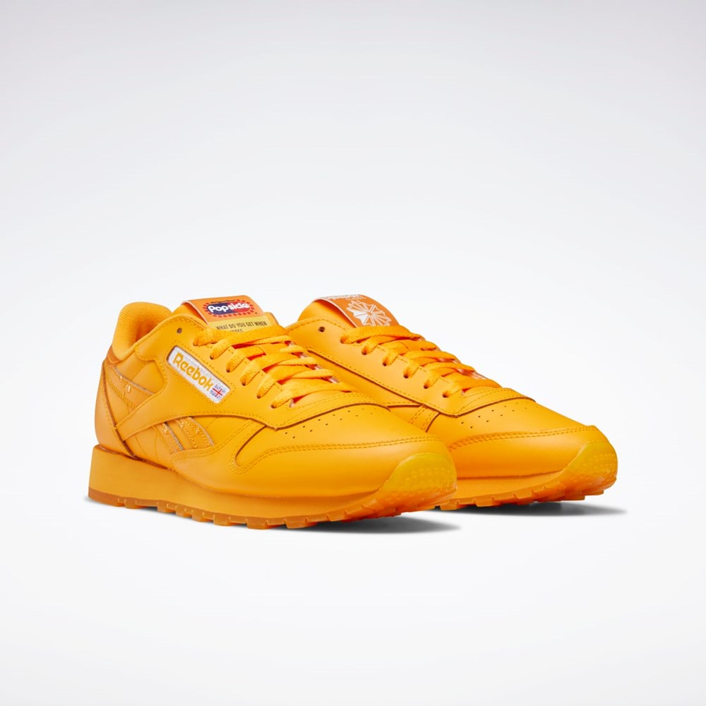 Reebok Popsicle Classic Leather Shoes Semi Fire Spark / Semi Fire Spark / Semi Fire Spark | BOQAM1765