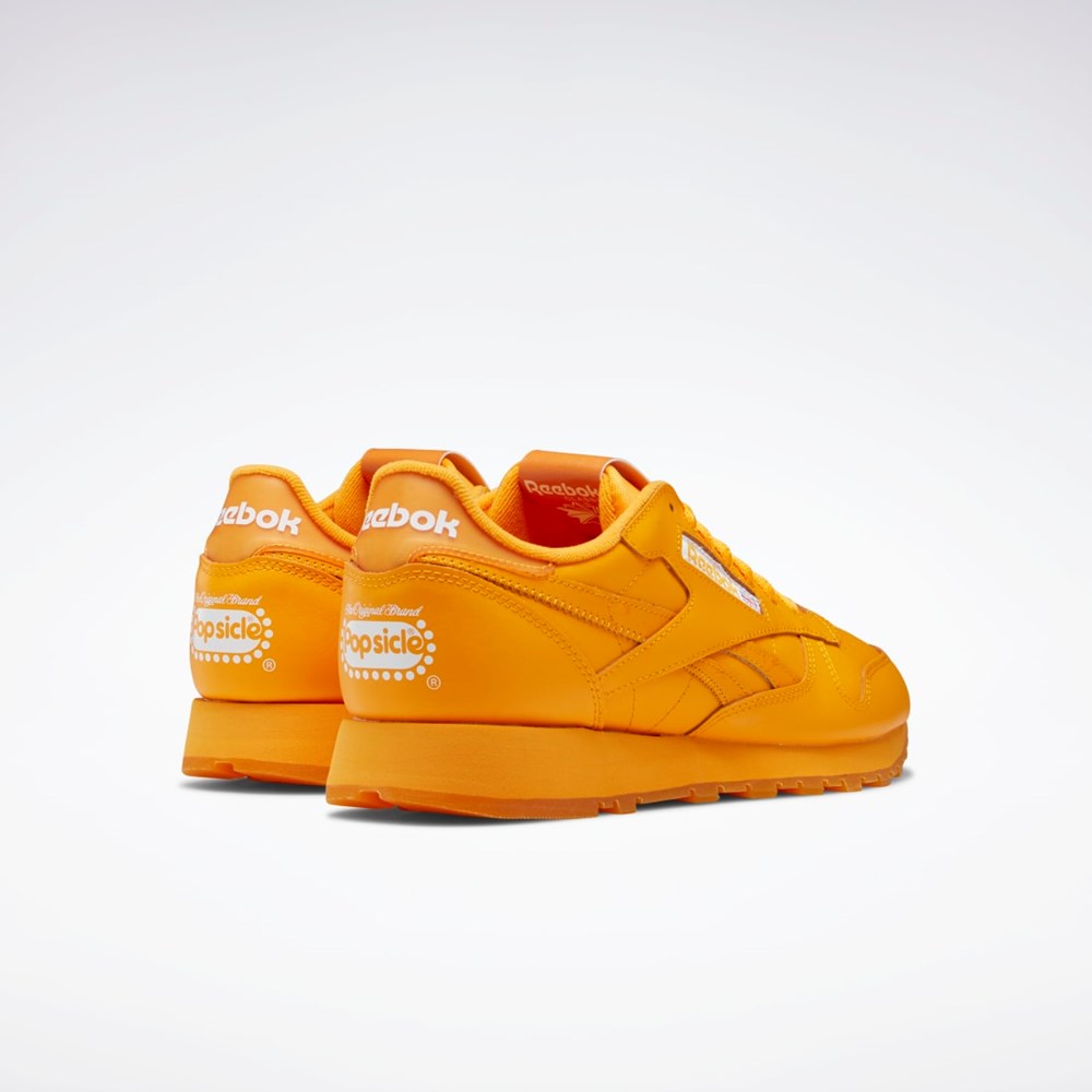 Reebok Popsicle Classic Leather Shoes Semi Fire Spark / Semi Fire Spark / Semi Fire Spark | BOQAM1765