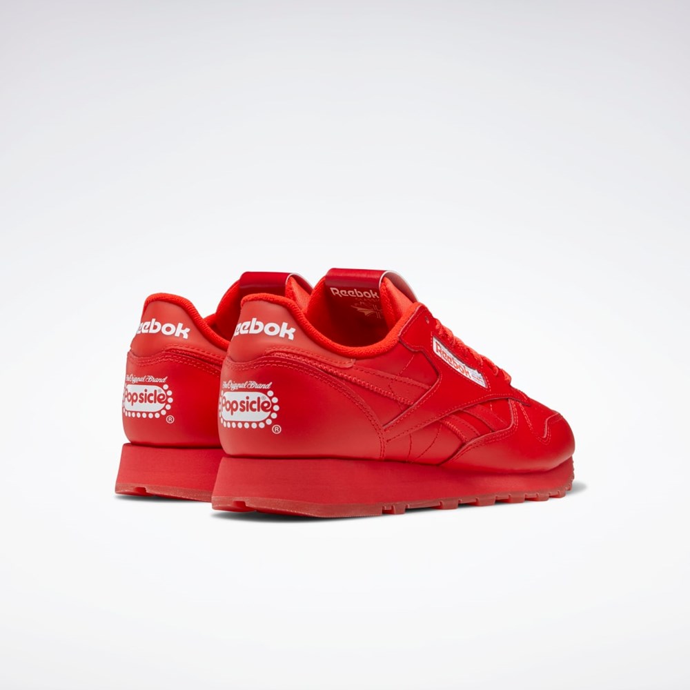 Reebok Popsicle Classic Leather Shoes Červené Červené Červené | JCSZH6529