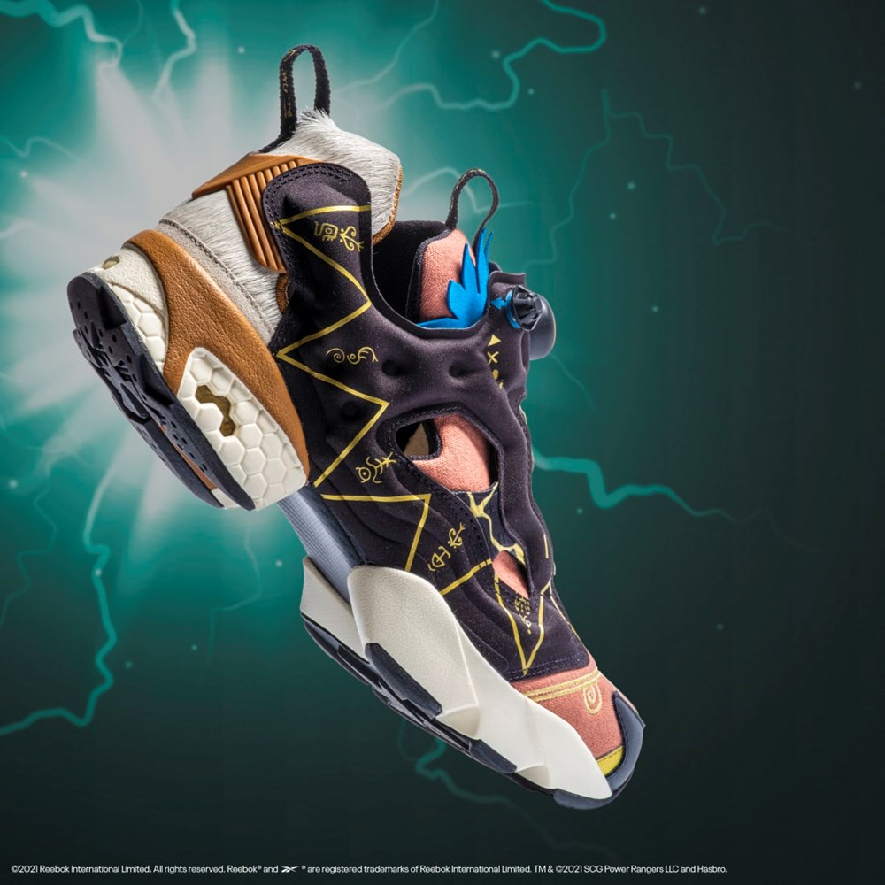 Reebok Power Rangers Instapump Fury 94 Shoes Čierne Zlate | LBRAW9562