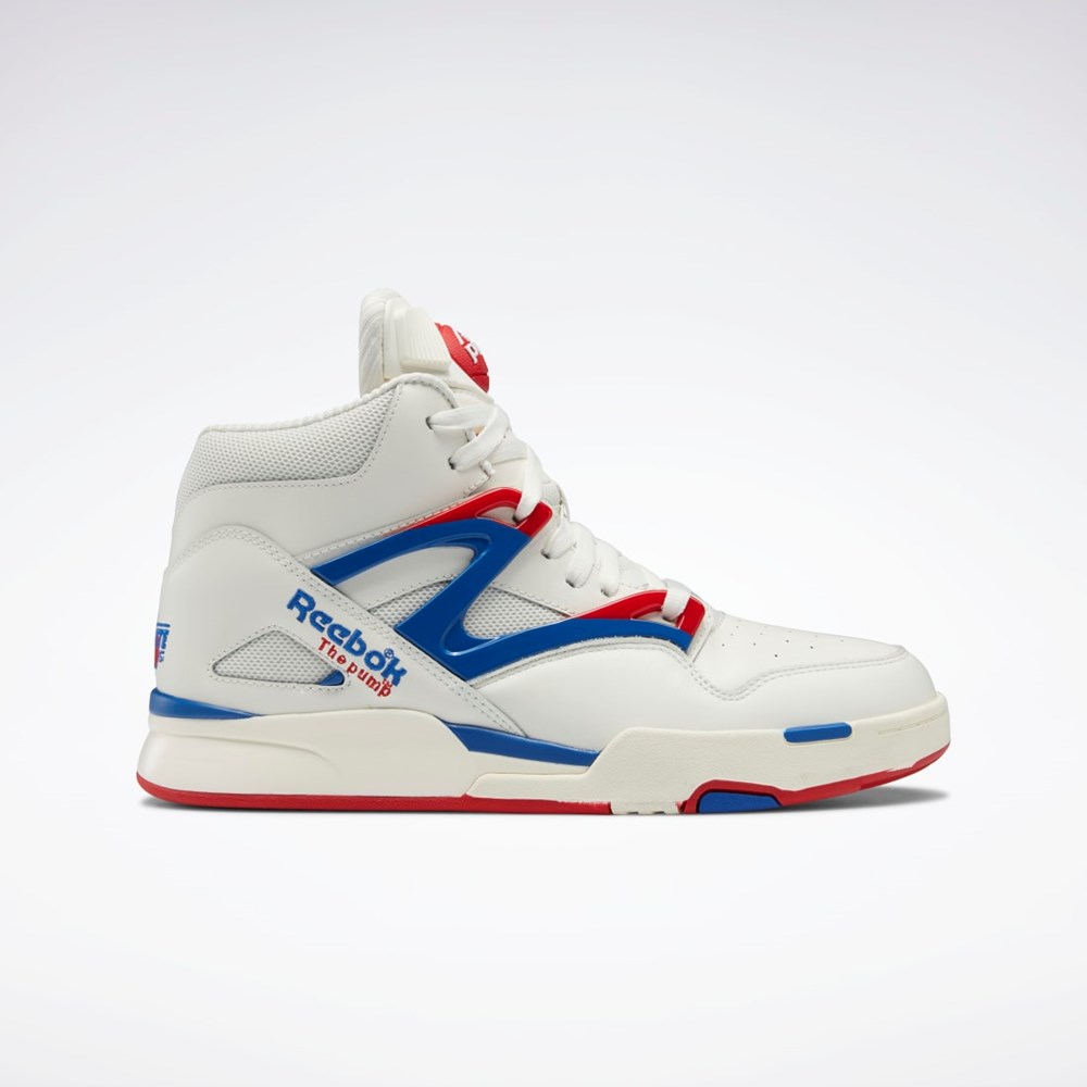 Reebok Pump Omni Zone II Shoes Modre Červené | NTSRK5784