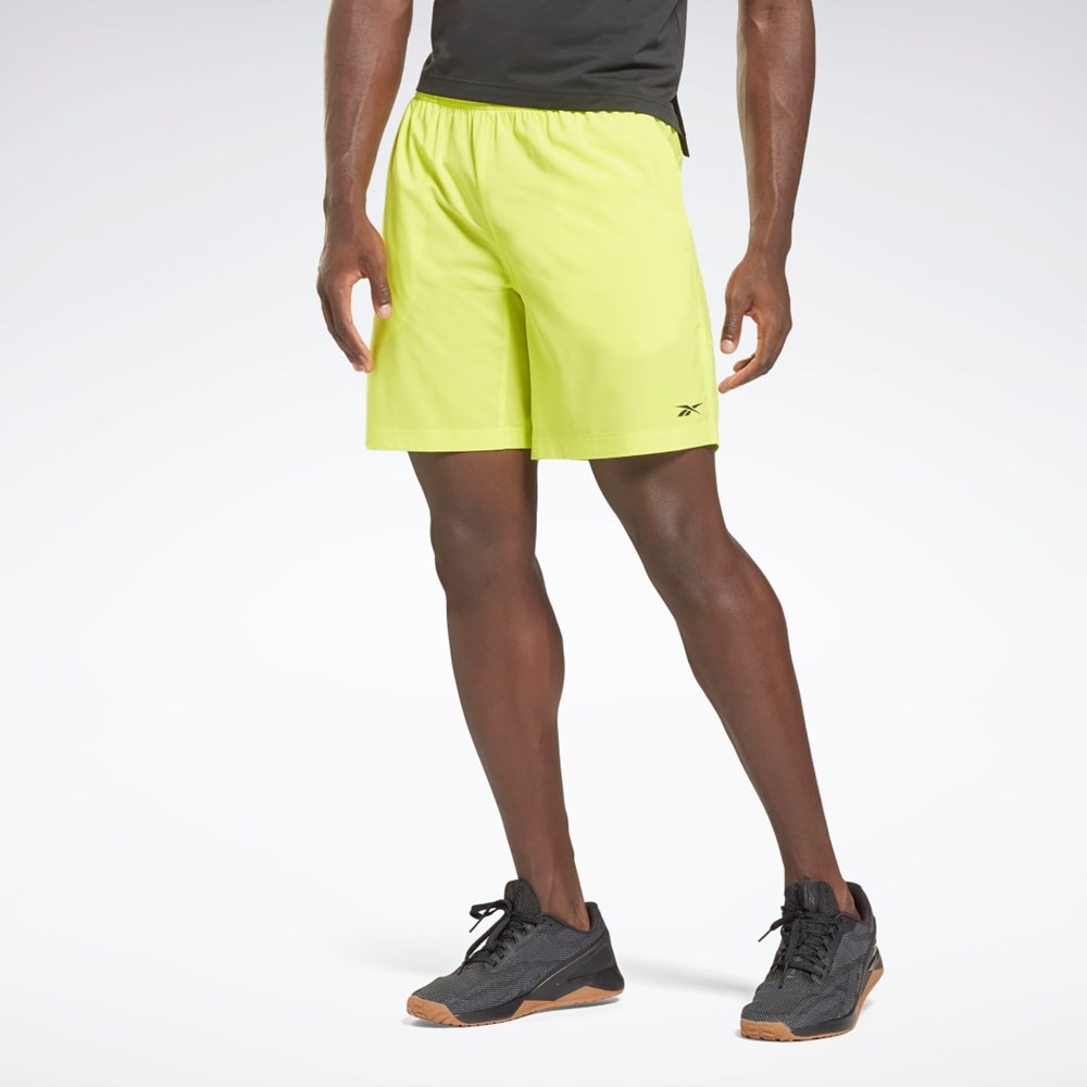 Reebok Reebok Austin Shorts Žlté | MZKVR3429