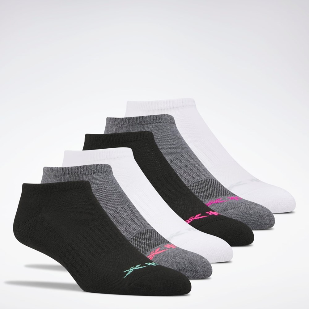 Reebok Reebok Basic Low-Cut Socks 6 Pairs Multi | LNHGC2786