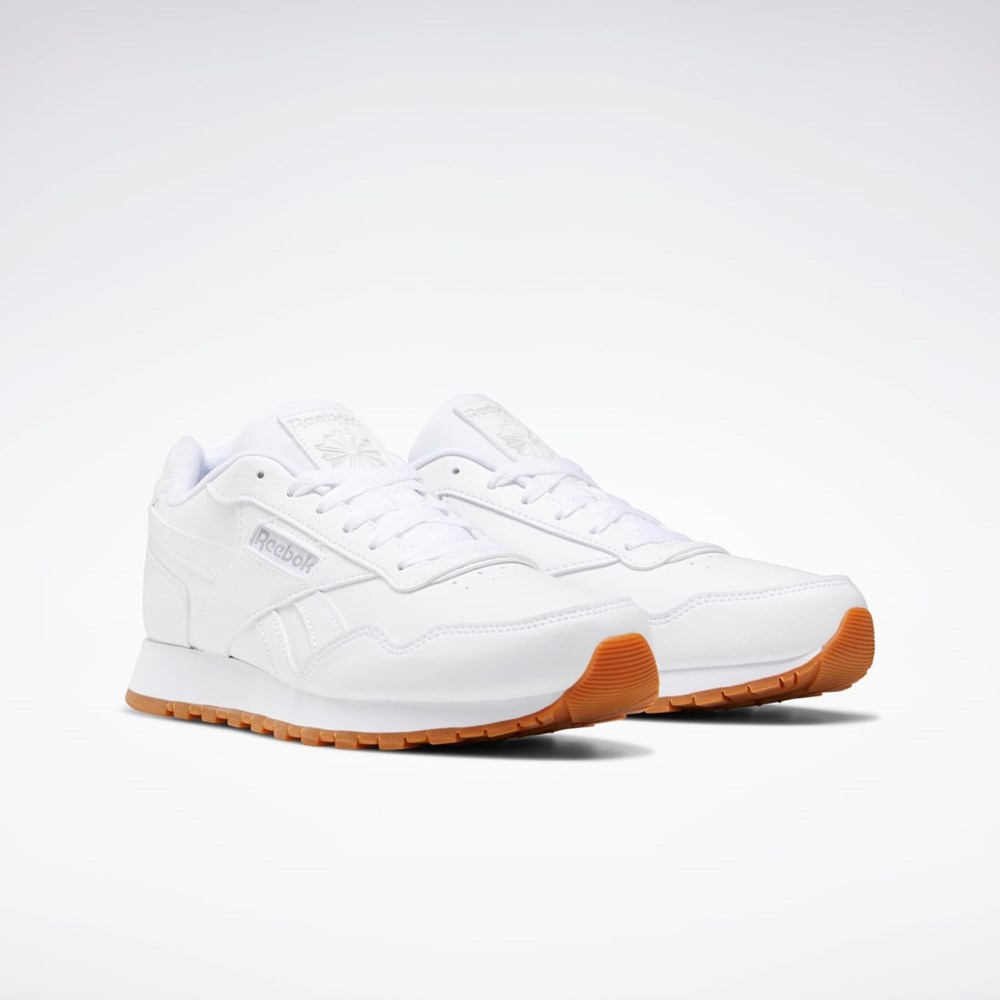 Reebok Reebok Classic Harman Run Shoes Us-White / Steel / Gum | WUPZO4289