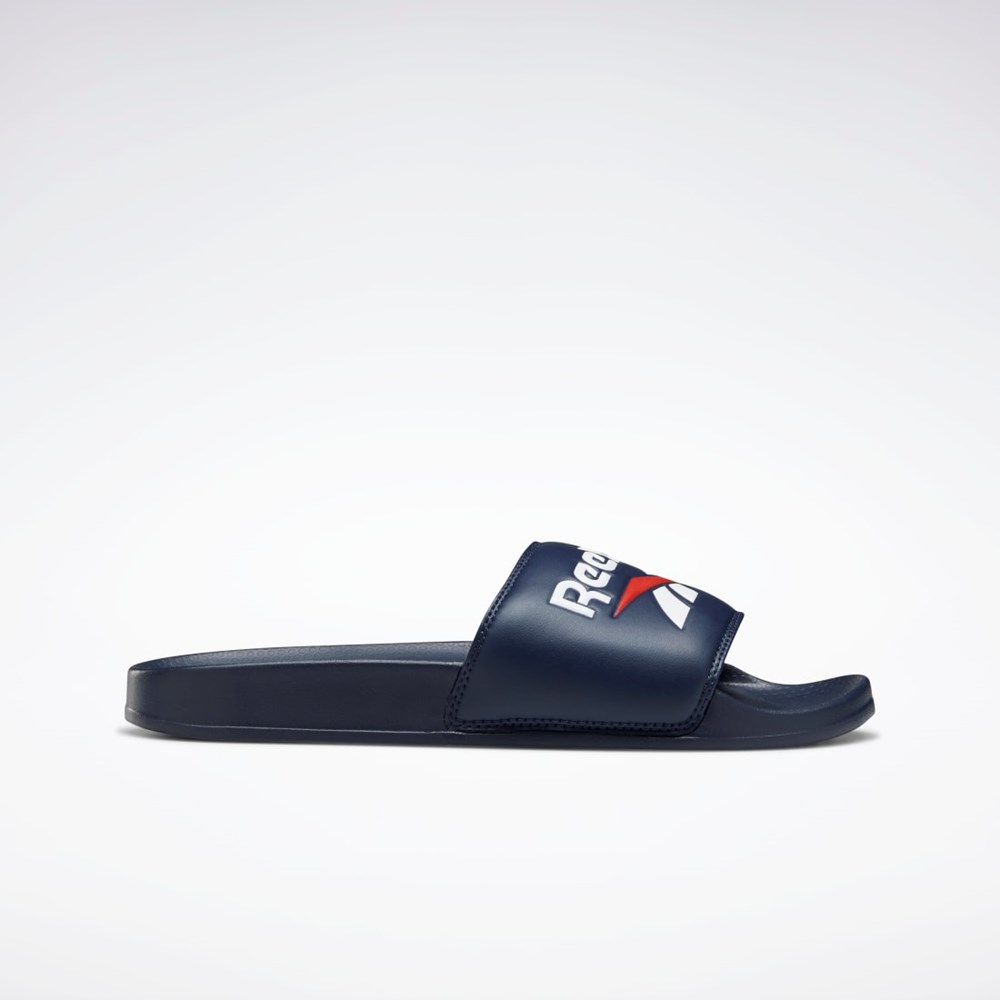 Reebok Reebok Classic Slides Námornícka Modrá Biele Červené | NTIZR6042