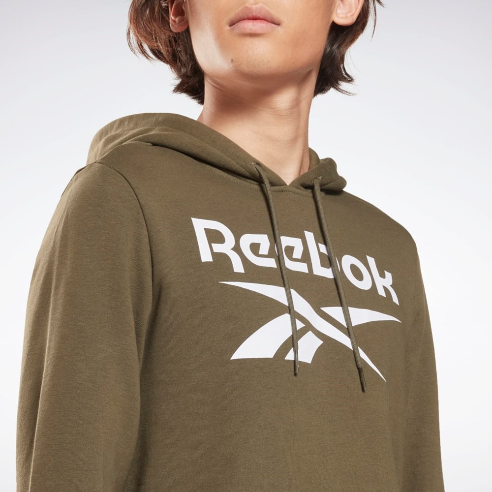 Reebok Reebok Identity Big Logo Hoodie Zelene | AVPDS2945