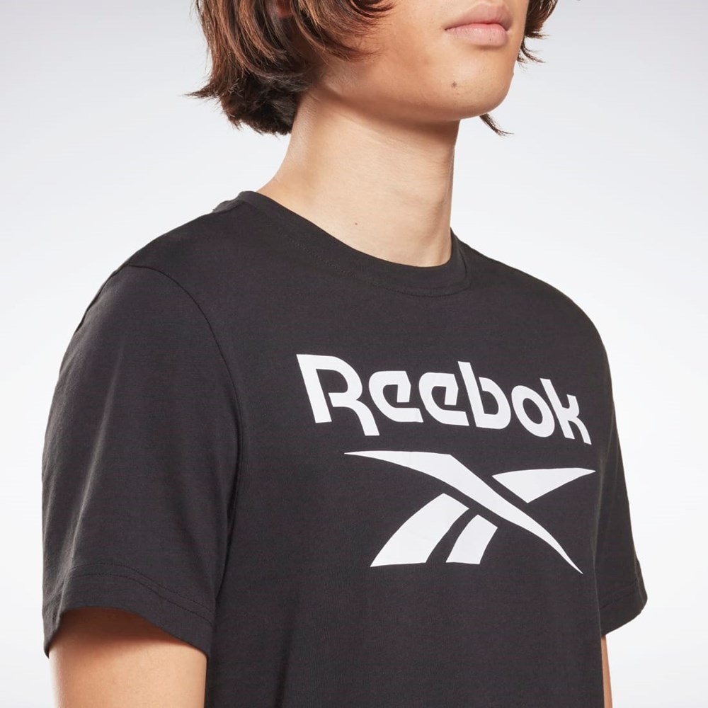 Reebok Reebok Identity Big Logo T-Shirt Čierne | LQSXC5097