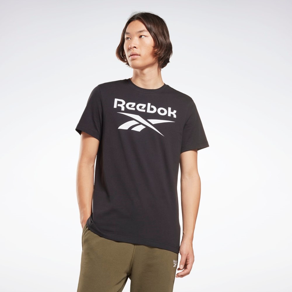 Reebok Reebok Identity Big Logo T-Shirt Čierne | LQSXC5097