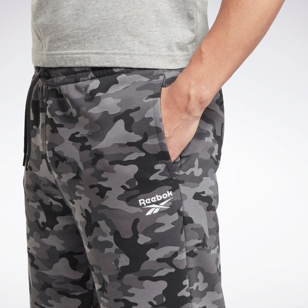 Reebok Reebok Identity Camo Shorts Čierne | EIUFL0548