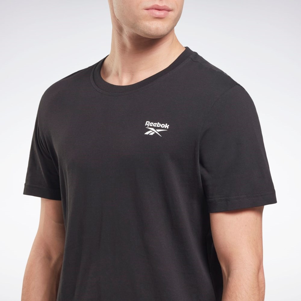 Reebok Reebok Identity Classics T-Shirt Čierne | ESUOP3417