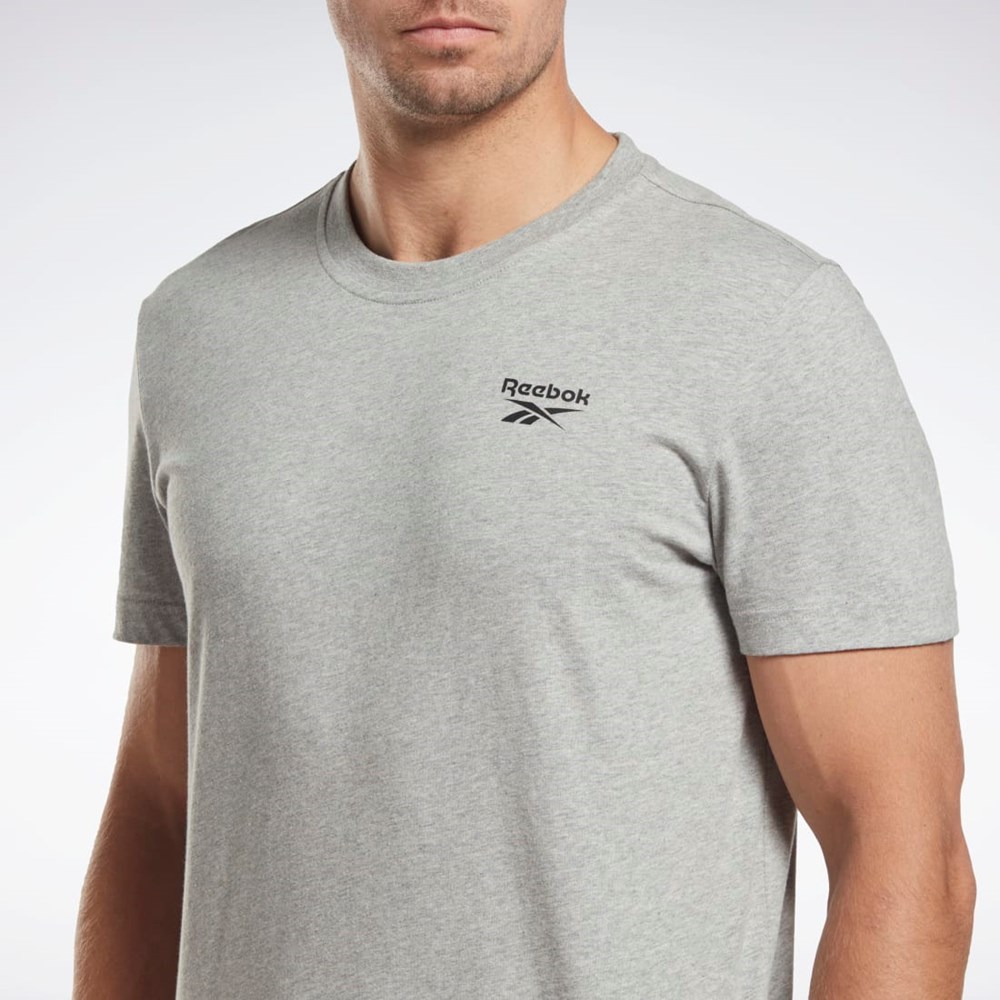 Reebok Reebok Identity Classics T-Shirt Siva | IVZTG1285