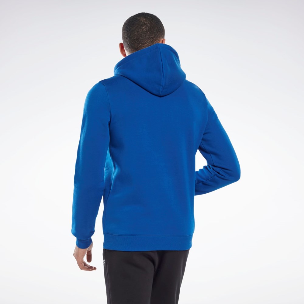 Reebok Reebok Identity Fleece Hoodie Modre | LPOWR4965