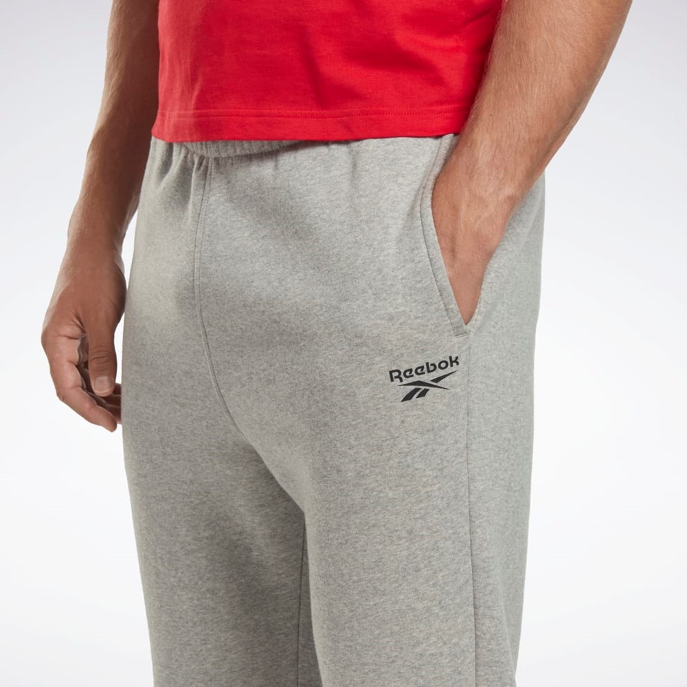 Reebok Reebok Identity Fleece Jogger Siva | BSYCQ0743