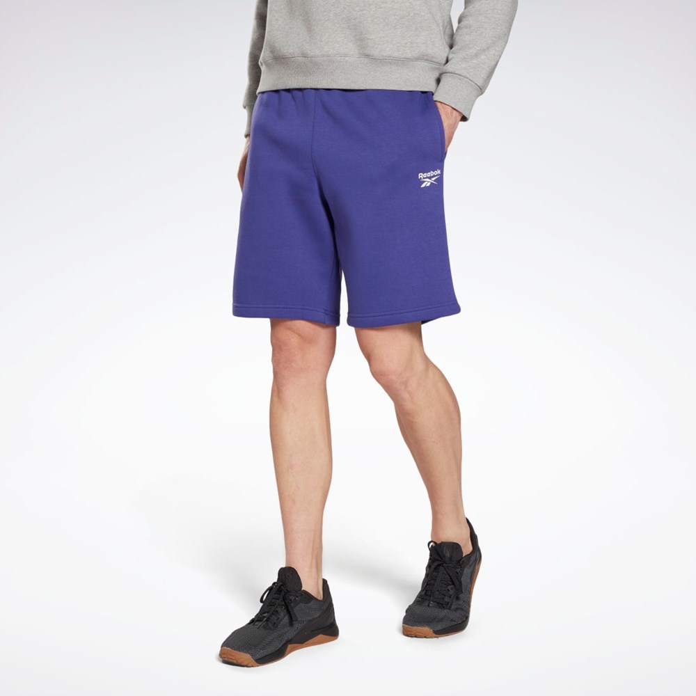 Reebok Reebok Identity Fleece Shorts Nachový | XRHGM2651