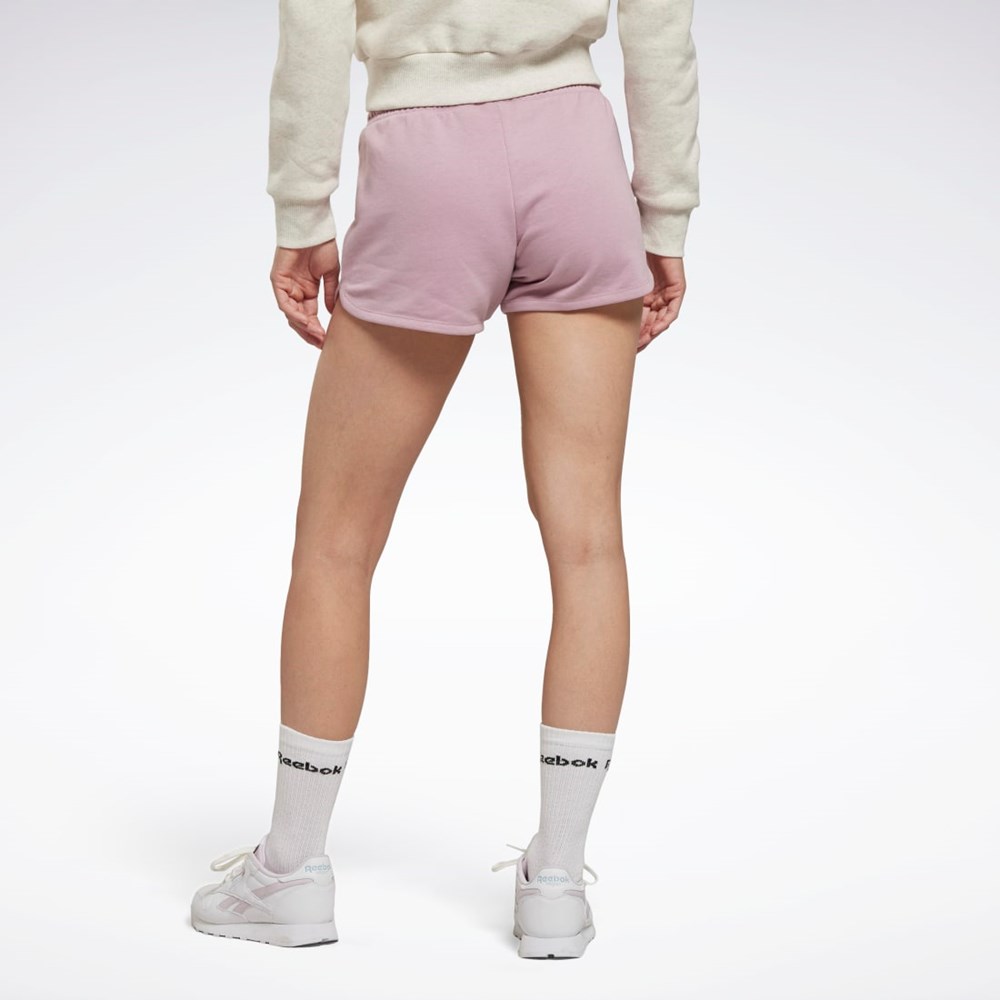 Reebok Reebok Identity French Terry Shorts Infused Lilac | VYKCB9032