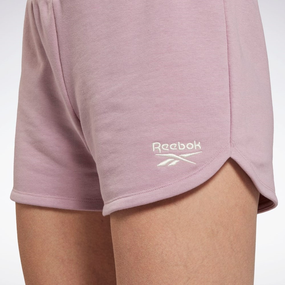 Reebok Reebok Identity French Terry Shorts Infused Lilac | VYKCB9032