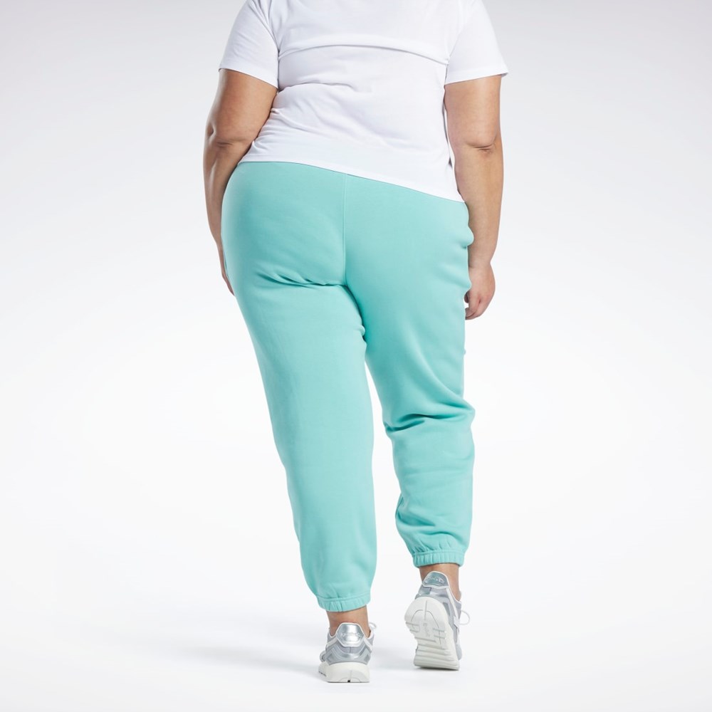 Reebok Reebok Identity Logo Fleece Joggers (Plus Size) Semi Classic Teal | HASDQ5097