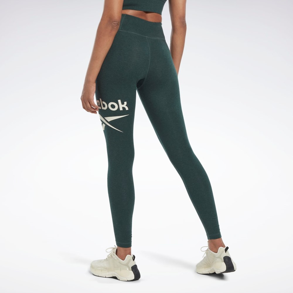 Reebok Reebok Identity Logo Leggings Zelene | UCZAY0491