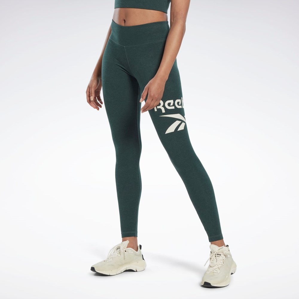 Reebok Reebok Identity Logo Leggings Zelene | UCZAY0491