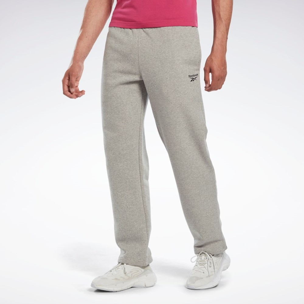 Reebok Reebok Identity Open Hem Pants Siva | XNJFB2163