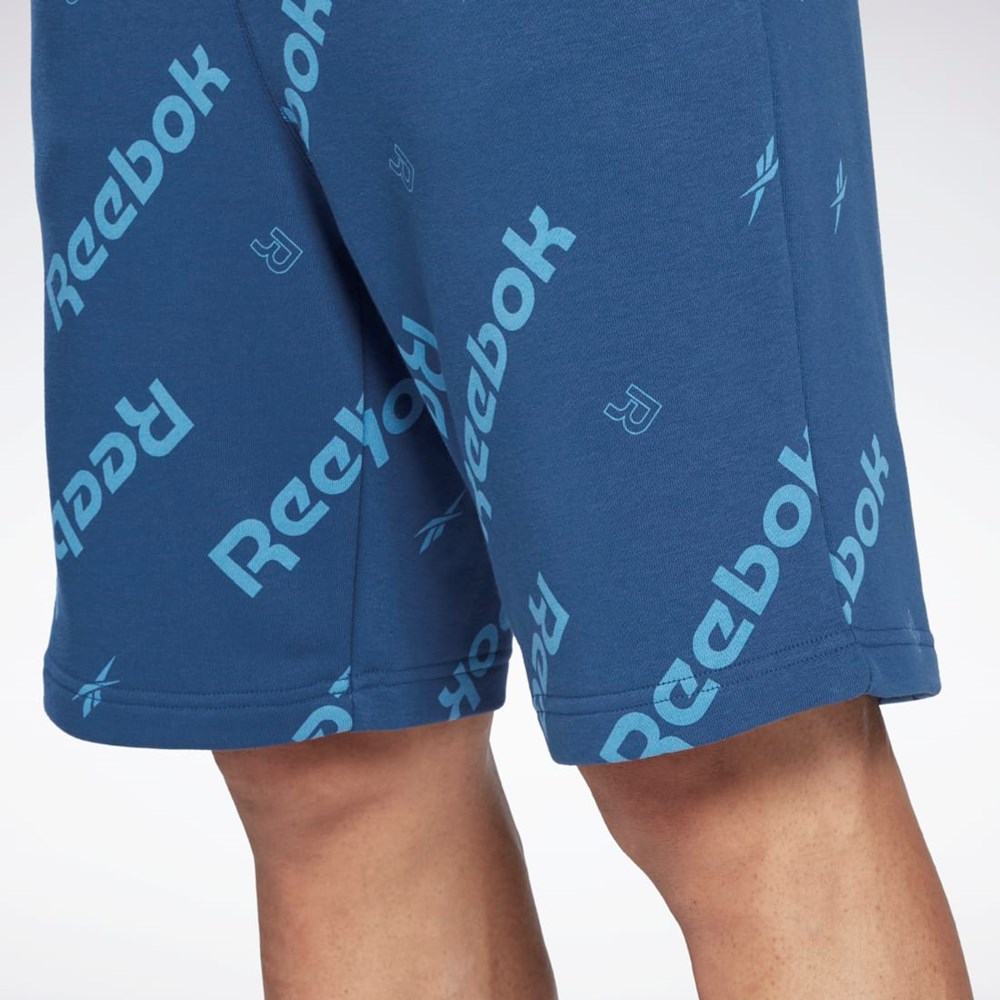 Reebok Reebok Identity Shorts Modre | OTEAY1502