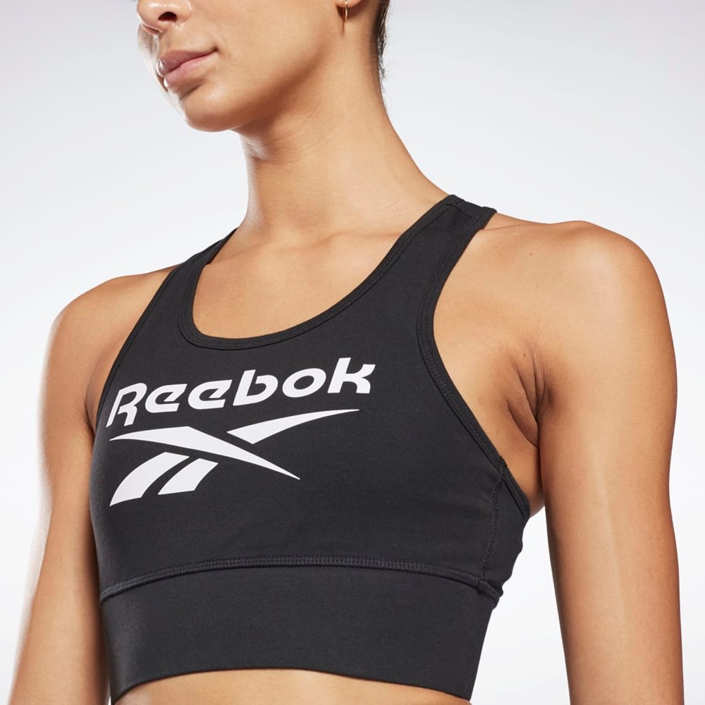 Reebok Reebok Identity Sports Bra Čierne | PNHCK7504